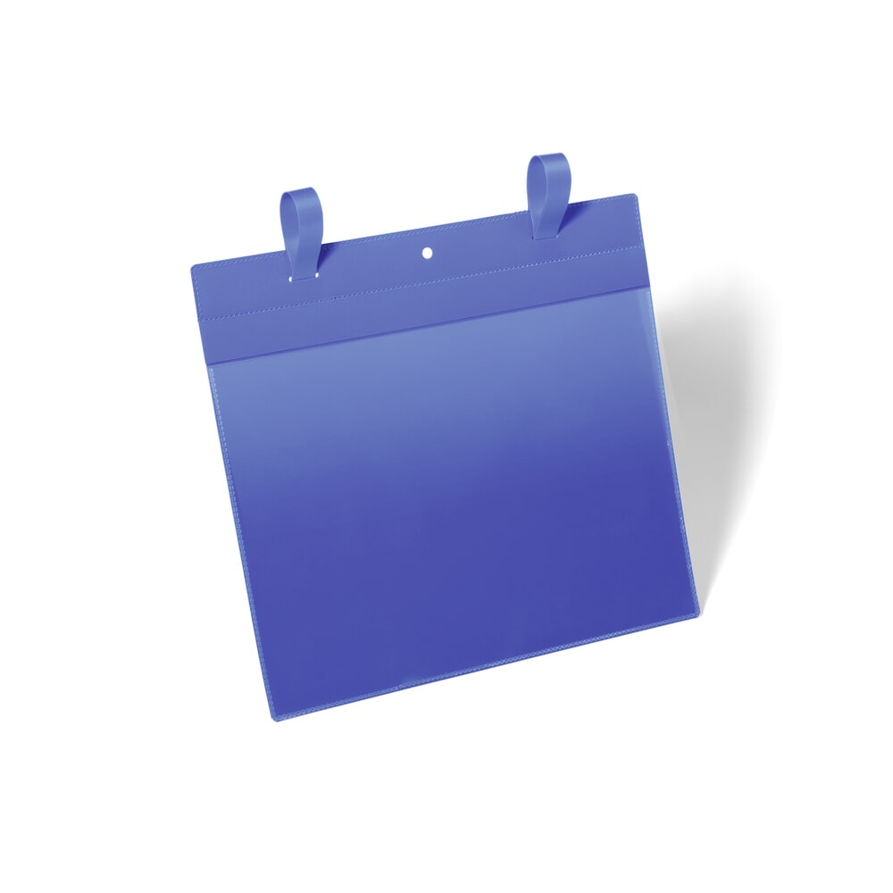 Illustration du produit: Sac grillagé DURABLE avec rabat A4 paysage, bleu foncé