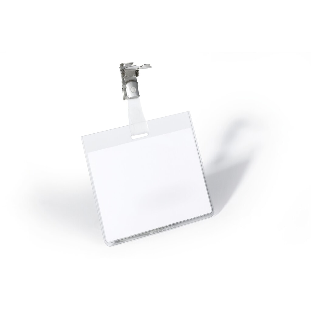 Illustration du produit: DURABLE Namensschild mit Clip 60 x 90 mm 100 Stück