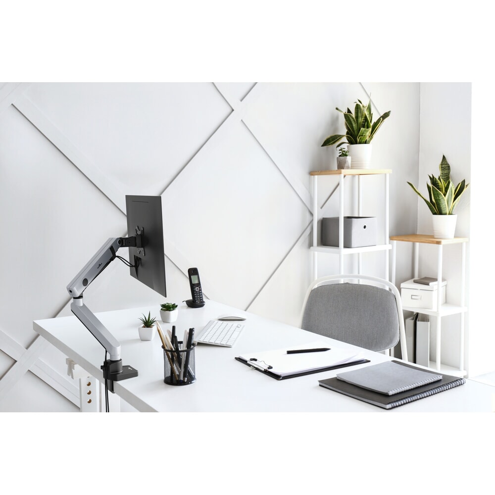 N° de l'image du produit 2 : DURABLE Support d’écran SELECT PLUS avec bras pour 1 écran, fixation sur table