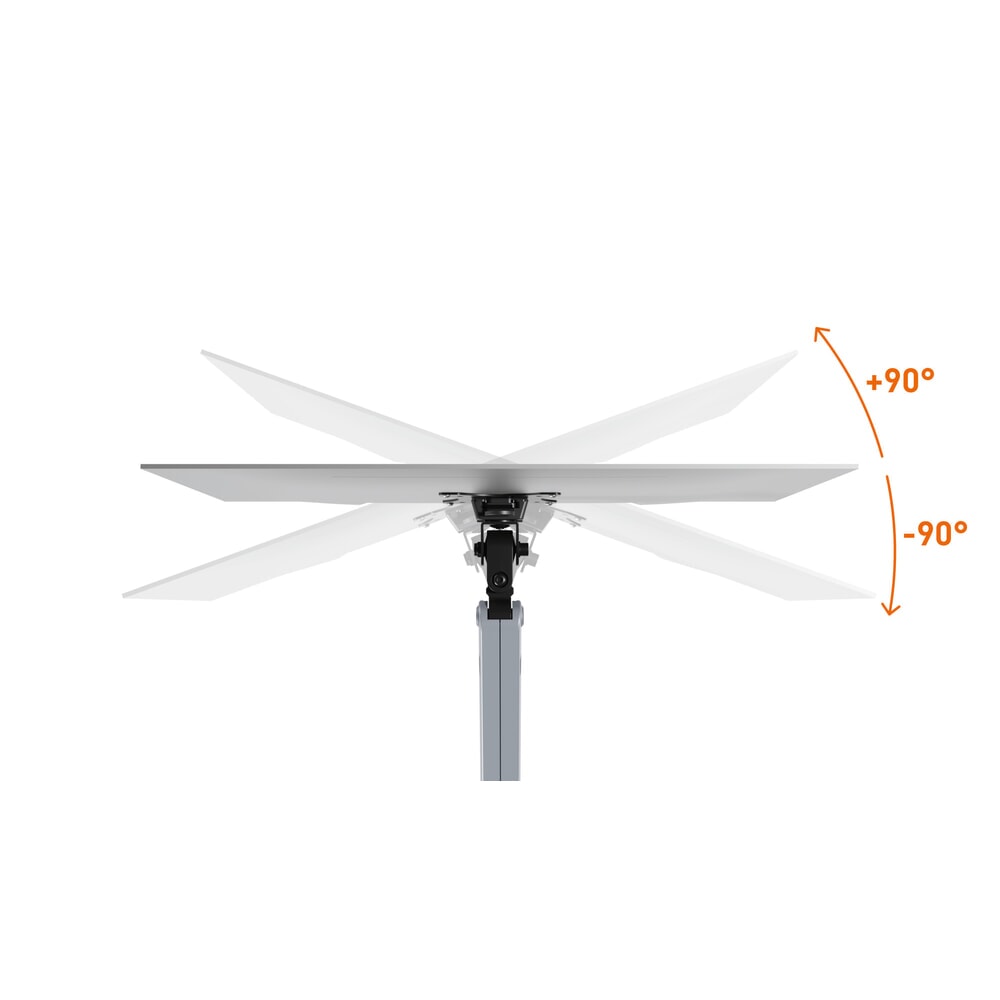 N° de l'image du produit 6 : DURABLE Support d’écran SELECT PLUS avec bras pour 1 écran, fixation sur table