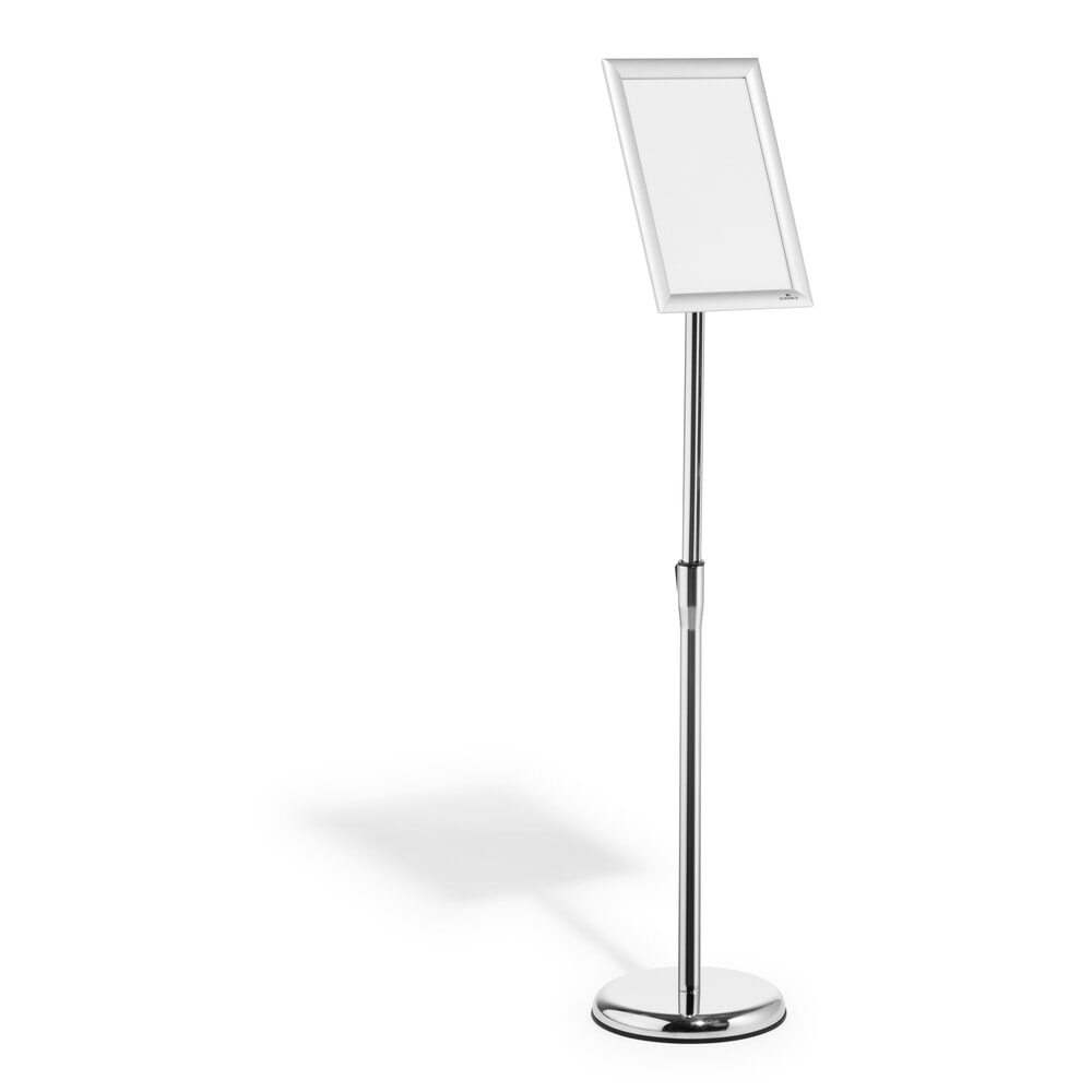 Illustration du produit: DURABLE Support d'information sur pied avec cadre clipsable en aluminium, A4