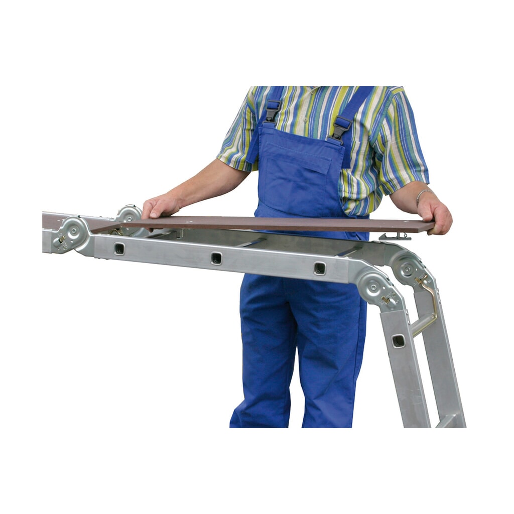 N° de l'image du produit 10 : Échelle articulée KRAUSE® Profi universelle, avec plate-forme, longueur totale 3,55 m