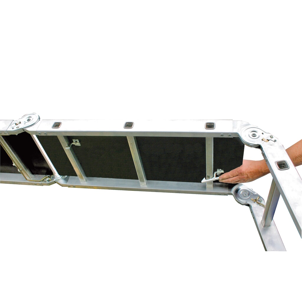 N° de l'image du produit 9 : Échelle articulée KRAUSE® Profi universelle, avec plate-forme, longueur totale 3,55 m
