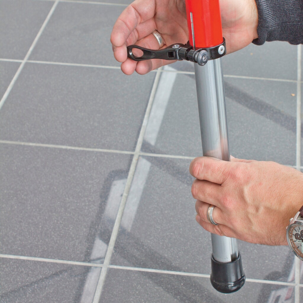 N° de l'image du produit 3 : Échelle plate-forme HYMER, mobile et pliable, hauteur de 0,93 m