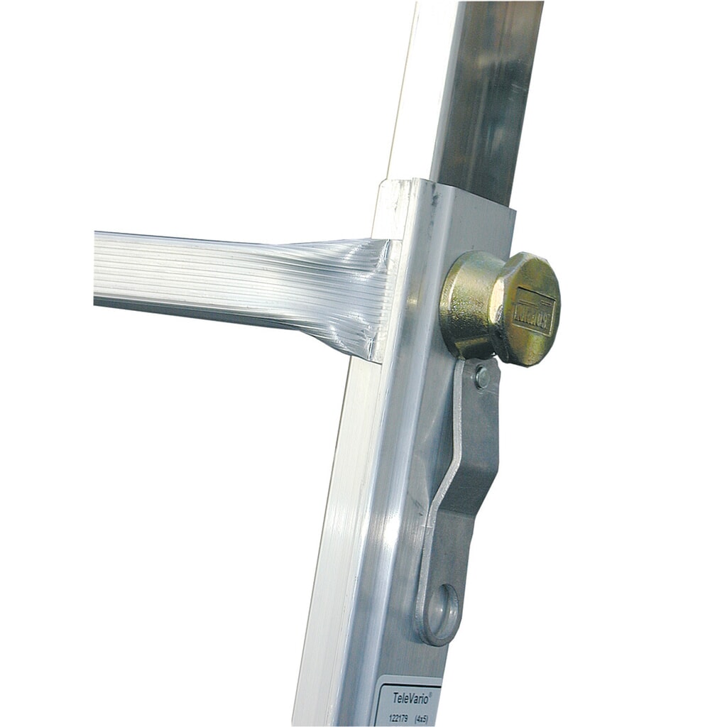 Échelle télescopique articulée KRAUSE® avec 4 rallonges intégrées, longueur max. 5,35 m N° de l'image du produit 3 : Échelle télescopique articulée KRAUSE® avec 4 rallonges intégrées, longueur max. 5,35 m