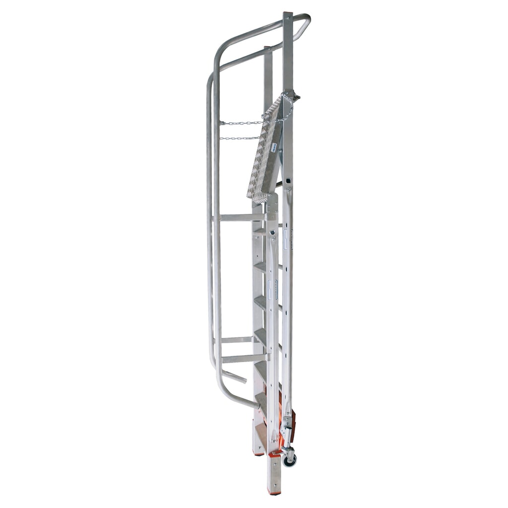 KRAUSE® Échelle à plateforme STABILO Vario, lestage 20 kg, hauteur déployée 1,10 m N° de l'image du produit 2 : KRAUSE® Échelle à plateforme STABILO Vario, lestage 20 kg, hauteur déployée 1,10 m