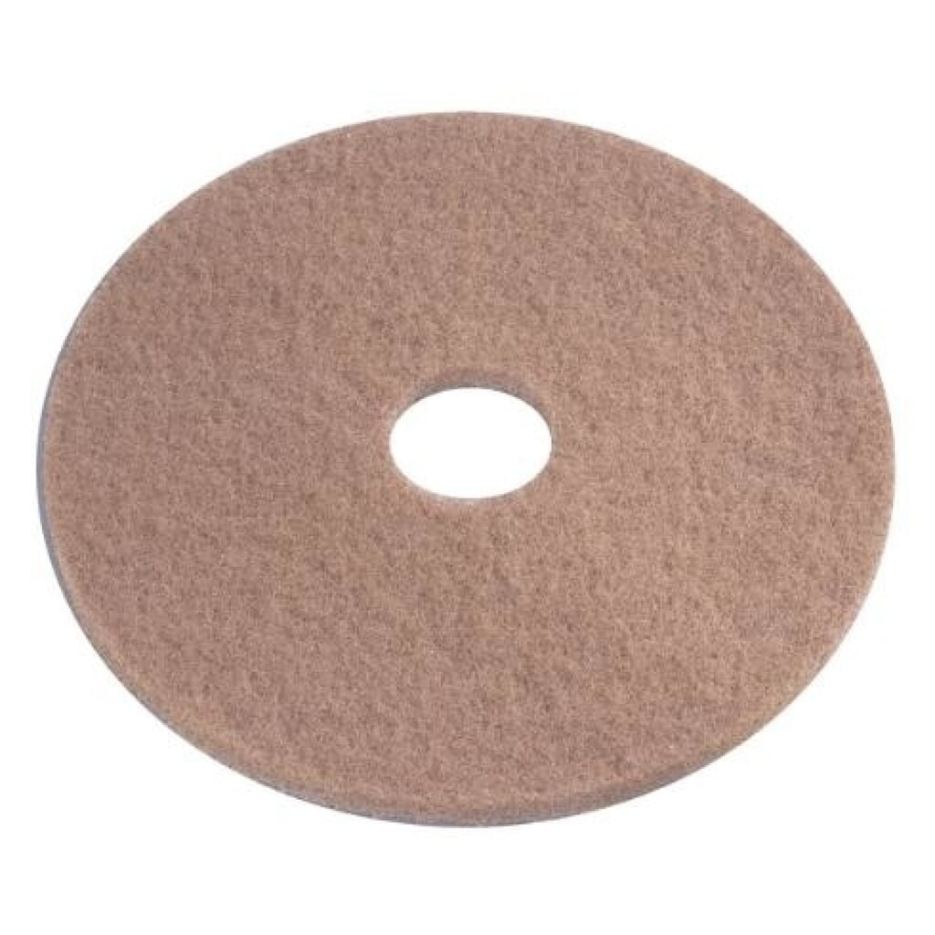 Illustration du produit: Nilfisk ® Eco Pad 17", Diamètre 432 mm, paquet de 5, marron