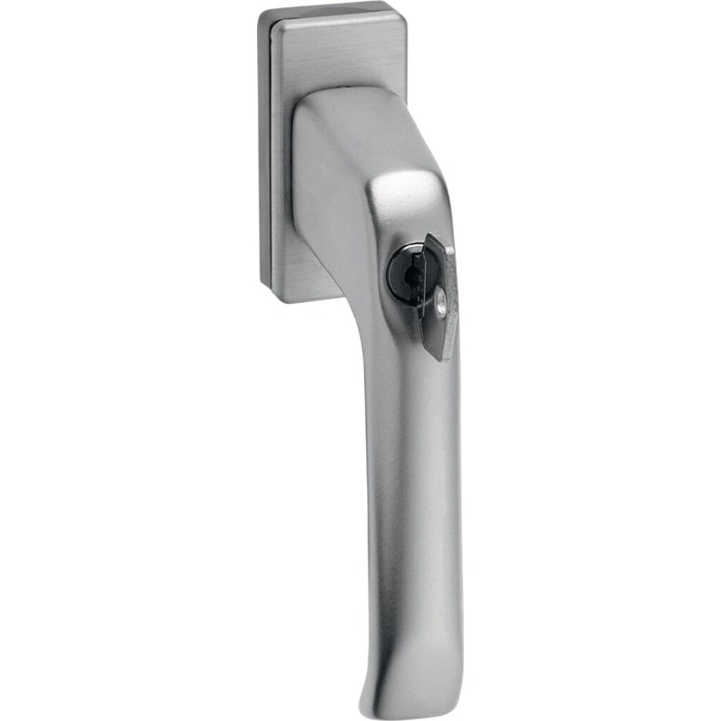 EDI Fenstergriff 1003/2035, 35 mm, Aluminium F9016 / verkehrsweiß, abschließbar Illustration du produit: EDI Fenstergriff 1003/2035, 35 mm, Aluminium F9016 / verkehrsweiß, abschließbar