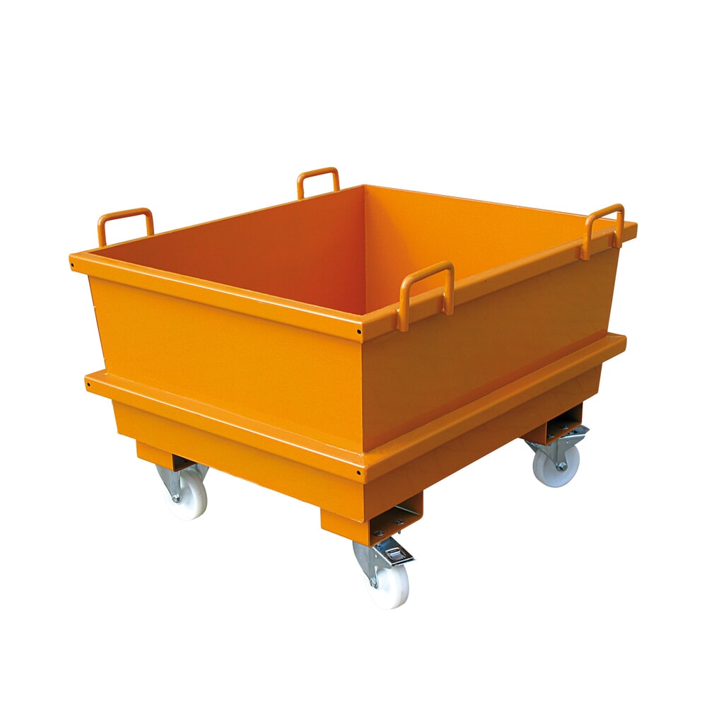 N° de l'image du produit 1 : Eichinger® Conteneur universel, 1 000 kg, 300 litres, orangé pur
