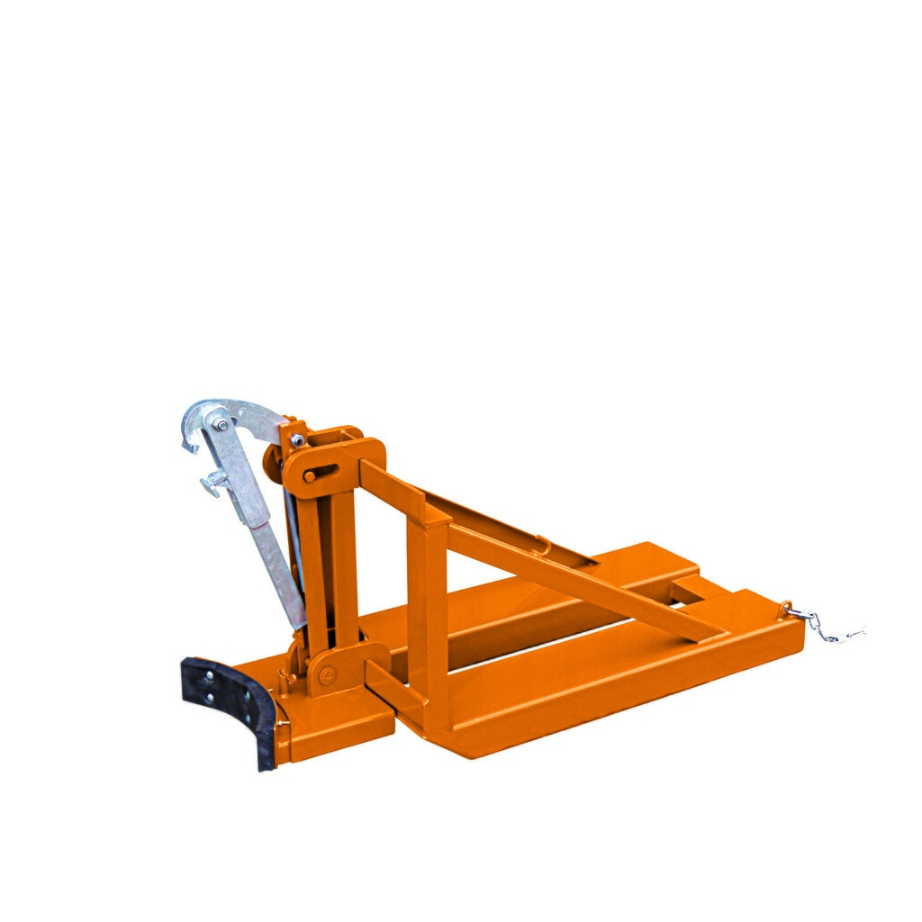 Illustration du produit: Eichinger® Lève-fûts pour fûts en acier et en plastique, 1 fût, orangé pur