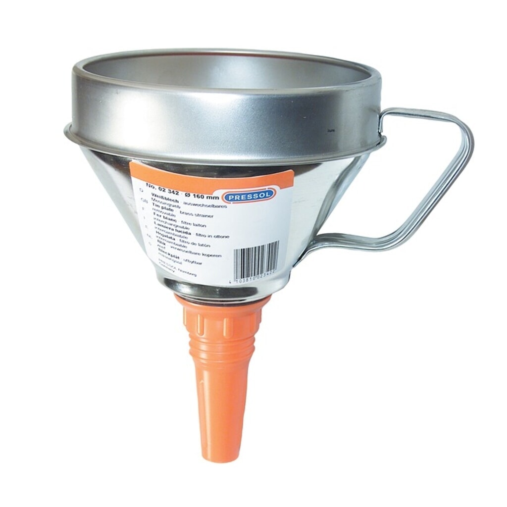 Entonnoir 160 mm métal 1,2 l PRESSOL Illustration du produit: Entonnoir 160 mm métal 1,2 l PRESSOL