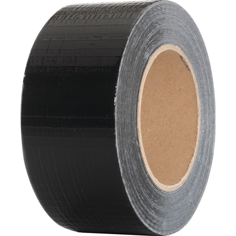 Illustration du produit: Ruban adhésif toilé ENVIROPACK, longueur 50 m, largeur 50 mm, noir, rouleau