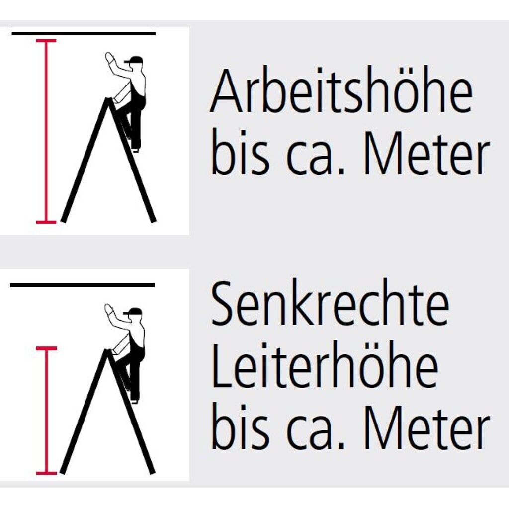 Échelle à barreaux en aluminium ZARGES, accessible des deux côtés, hauteur de travail 1 m N° de l'image du produit 2 : Échelle à barreaux en aluminium ZARGES, accessible des deux côtés, hauteur de travail 1 m