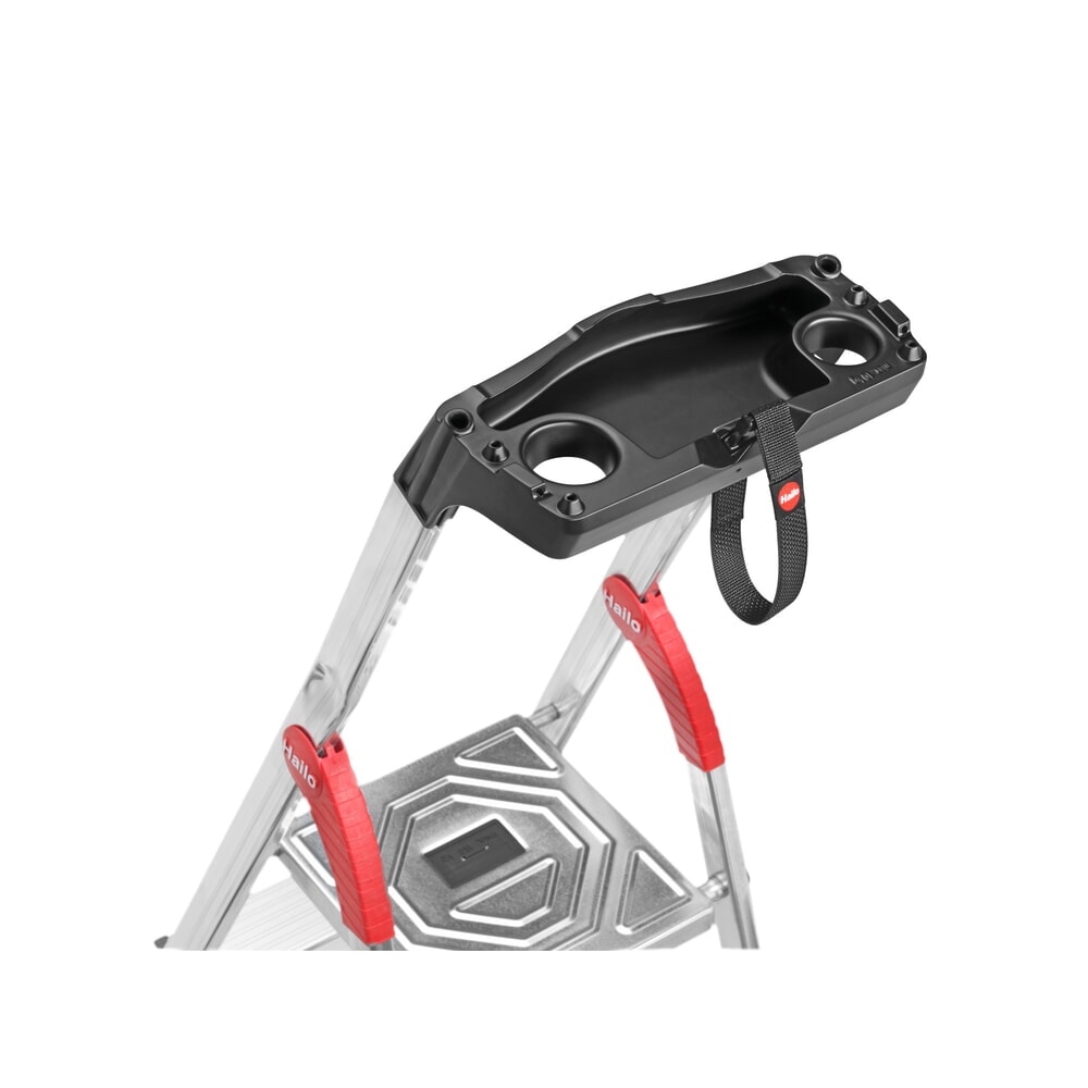 N° de l'image du produit 2 : Escabeau double à marches Hailo ComfortLine, hauteur de travail 0,63 m