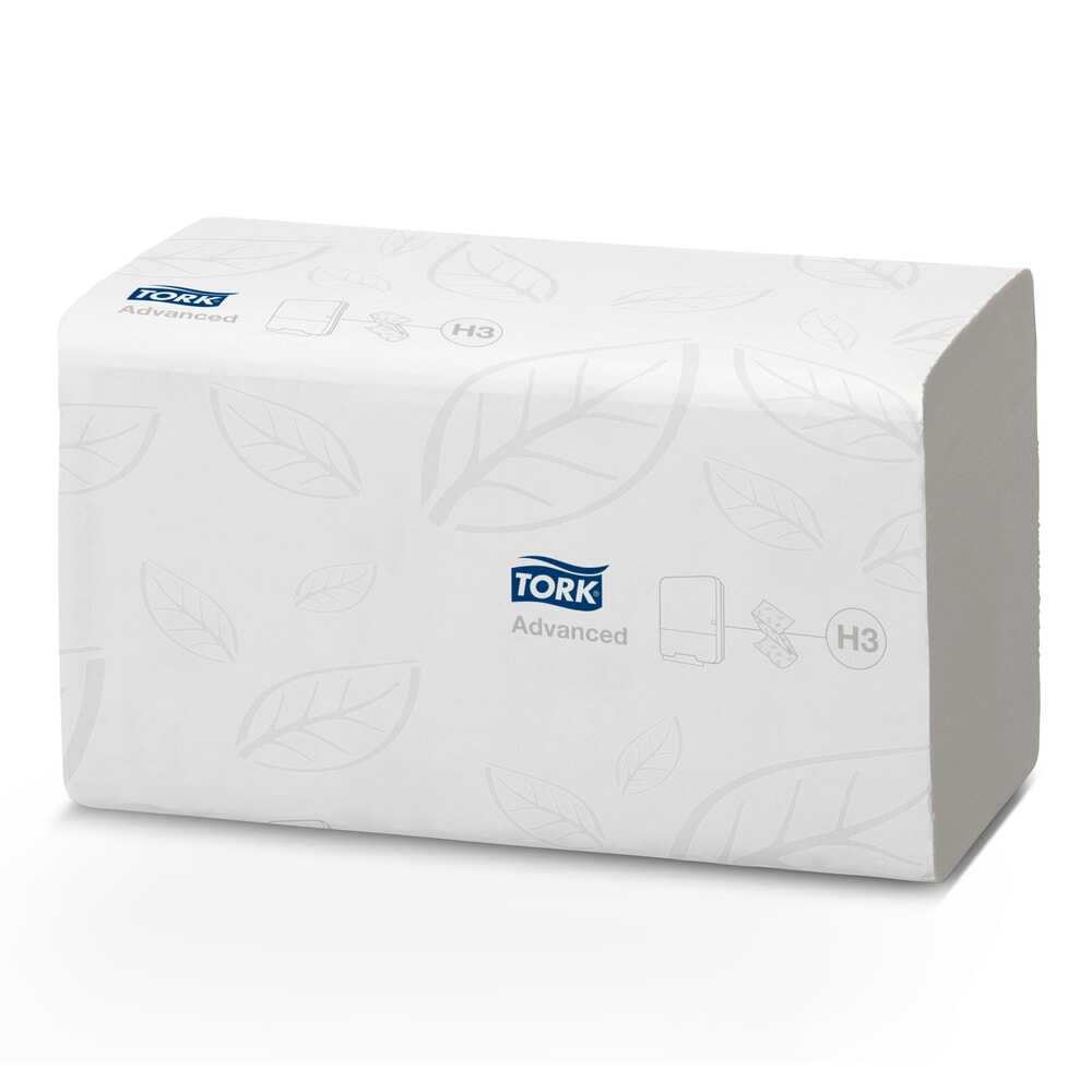 Illustration du produit: Essuie-mains TORK® Advanced, pliés en zigzag, blanc