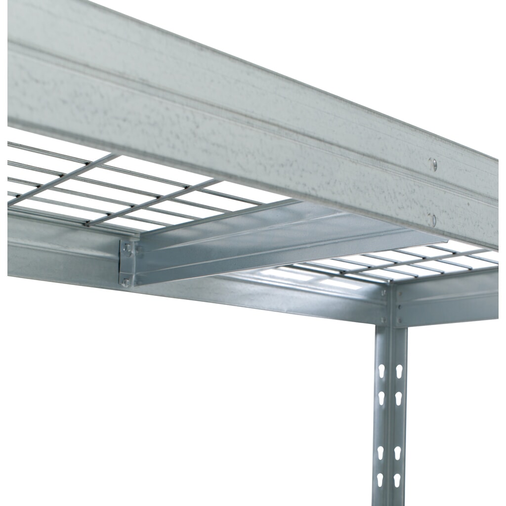 N° de l'image du produit 4 : Rayonnage grande portée d'extérieur avec fonds grillagés, H x l x P 1 800 x 900 x 450 mm