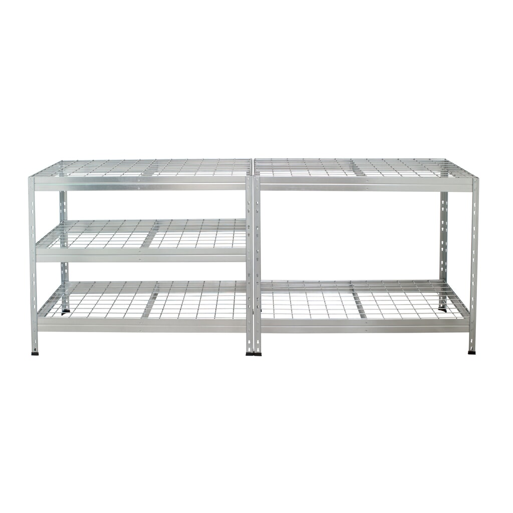 N° de l'image du produit 5 : Rayonnage grande portée d'extérieur avec fonds grillagés, H x l x P 1 800 x 900 x 450 mm