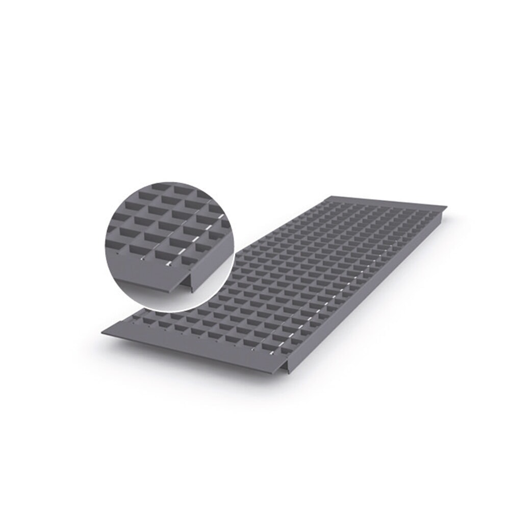 Illustration du produit: Étagère grillagée pour rayonnage à palettes, insérée, Lx P 1.900 x 1.100 mm, charge par tablette 1.080 kg, mailles 44 x 66 mm