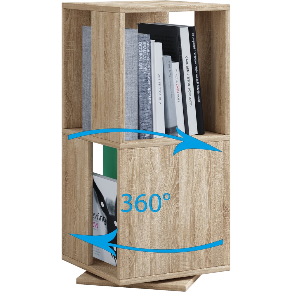 N° de l'image du produit 2 : Étagère pivotante VCM Stifta L, chêne Sonoma