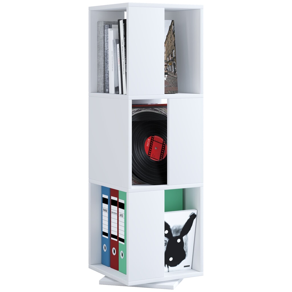 Illustration du produit: Étagère pivotante VCM Stifta XL, blanche