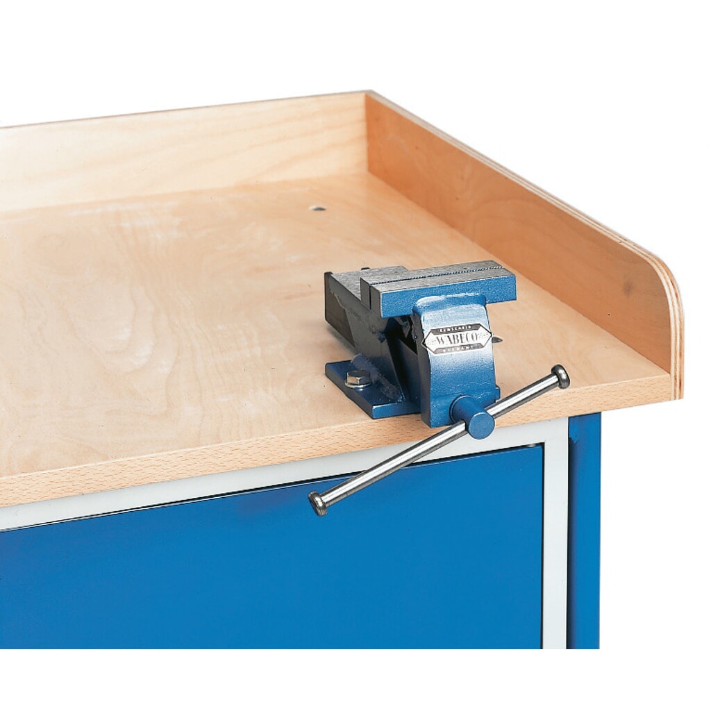 Étau pour chariot d'atelier fetra®, largeur des mors 100 mm Illustration du produit: Étau pour chariot d'atelier fetra®, largeur des mors 100 mm