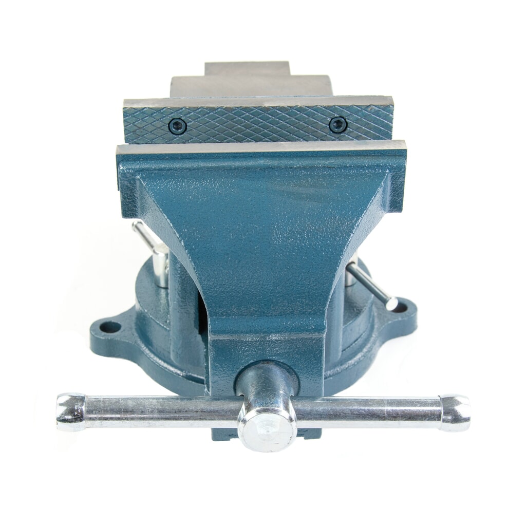 N° de l'image du produit 3 : Étau Steinbock®, rotatif et verrouillable, en fonte robuste, largeur de mors 125 mm
