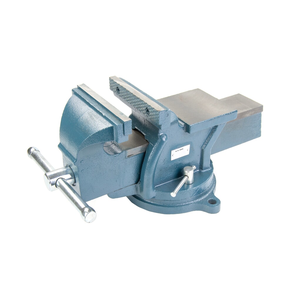 N° de l'image du produit 3 : Étau Steinbock®, rotatif et verrouillable, en fonte robuste, largeur de mors 150 mm