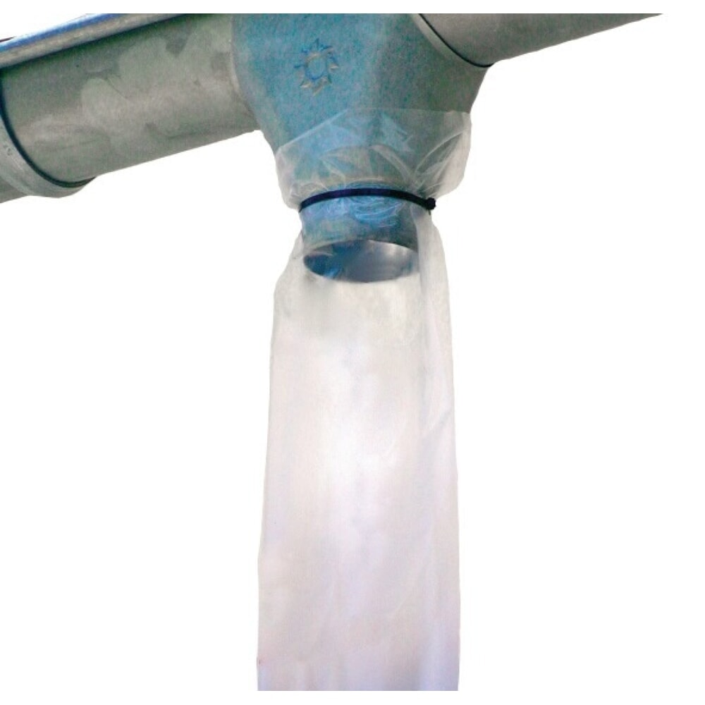 Illustration du produit: Fallrohrprovisorium FRP-100 neutral, Länge 100 m Breite 200 mm, 100 µm, LDPE