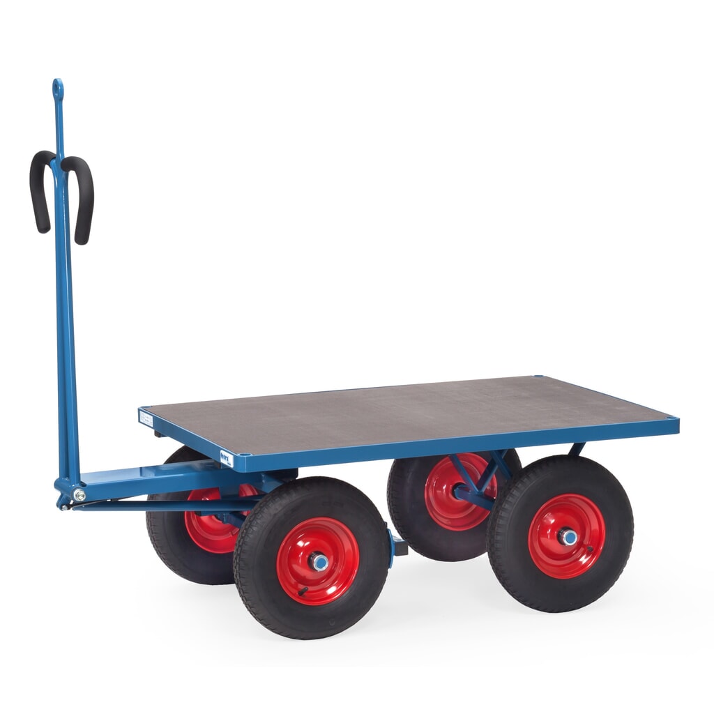 Char à bras lourd fetra® avec pneumatiques gonflables, anneau de remorquage, H × l × L 1 200 × 800 × 1 545 mm, capacité de charge 1.000 kg Illustration du produit: Char à bras lourd fetra® avec pneumatiques gonflables, anneau de remorquage, H × l × L 1 200 × 800 × 1 545 mm, capacité de charge 1.000 kg
