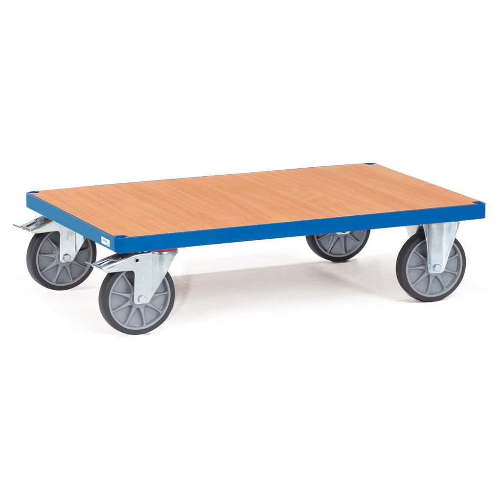 Chariot de base fetra®, H × l × L 270 × 709 × 1 060 mm, capacité de charge 600 kg Illustration du produit: Chariot de base fetra®, H × l × L 270 × 709 × 1 060 mm, capacité de charge 600 kg