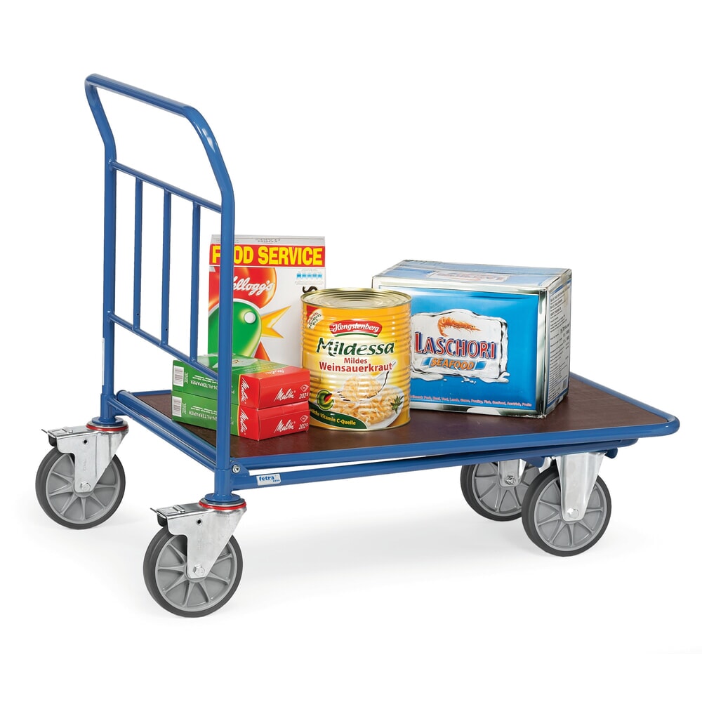 N° de l'image du produit 2 : fetra® Chariot Cash-'n'-Carry, capacité de charge 400 kg, surface de chargement lxP 500 x 850 mm