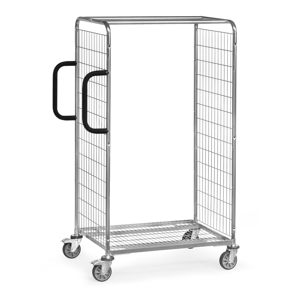 Chariot de préparation de commandes fetra®, haut. x larg. x prof. 1 625 x 690 x 1 091 mm, capacité de charge 300 kg Illustration du produit: Chariot de préparation de commandes fetra®, haut. x larg. x prof. 1 625 x 690 x 1 091 mm, capacité de charge 300 kg