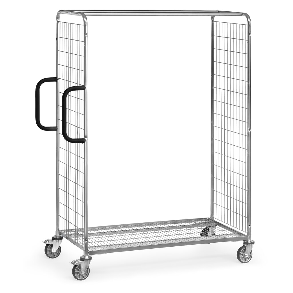 Chariot de préparation de commandes fetra®, haut. x larg. x prof. 1 825 x 690 x 1 491 mm, capacité de charge 300 kg Illustration du produit: Chariot de préparation de commandes fetra®, haut. x larg. x prof. 1 825 x 690 x 1 491 mm, capacité de charge 300 kg