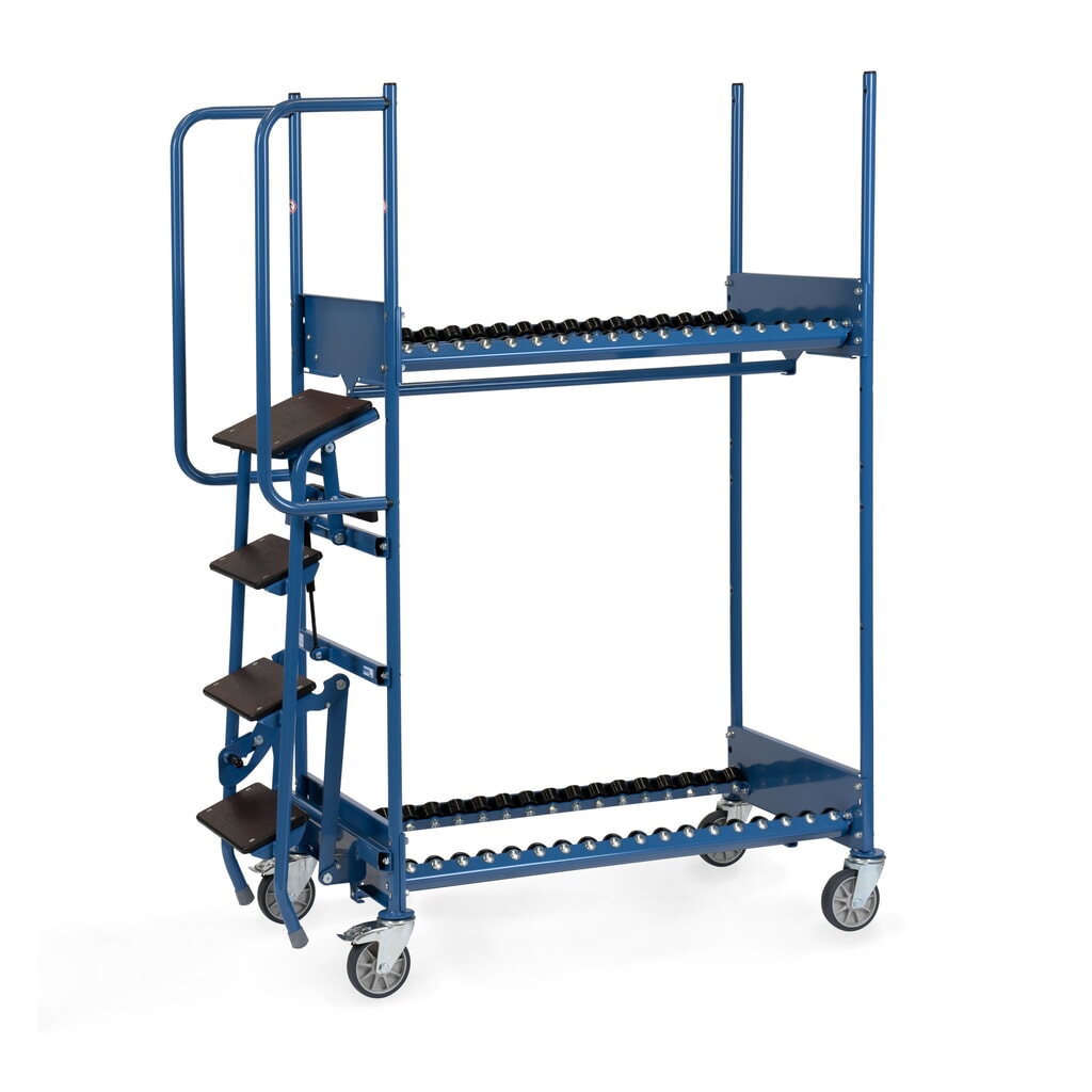 fetra® Chariot de préparation de commandes pour pneus N° de l'image du produit 6 : fetra® Chariot de préparation de commandes pour pneus