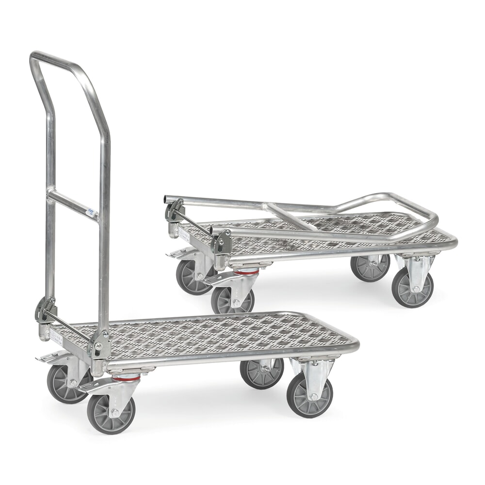 Illustration du produit: fetra® Chariot de transport en aluminium, surface de chargement lxP 600 x 900 mm