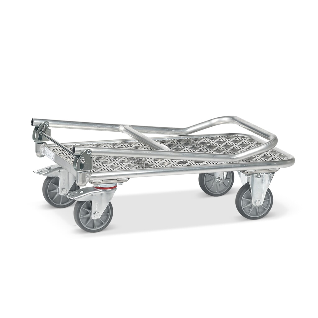 fetra® Chariot de transport en aluminium, surface de chargement lxP 450 x 720 mm N° de l'image du produit 4 : fetra® Chariot de transport en aluminium, surface de chargement lxP 450 x 720 mm