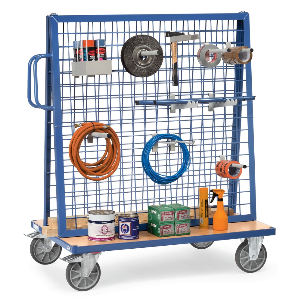 N° de l'image du produit 2 : fetra® Chariot porte-outils, à deux côtés, capacité de charge 600 kg