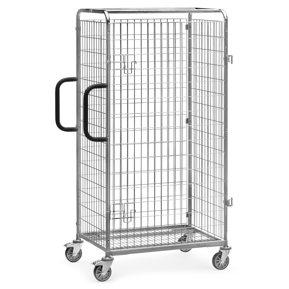 Illustration du produit: Porte battante pour chariot de préparation de commandes fetra®, L × H 650 x 1.225 mm