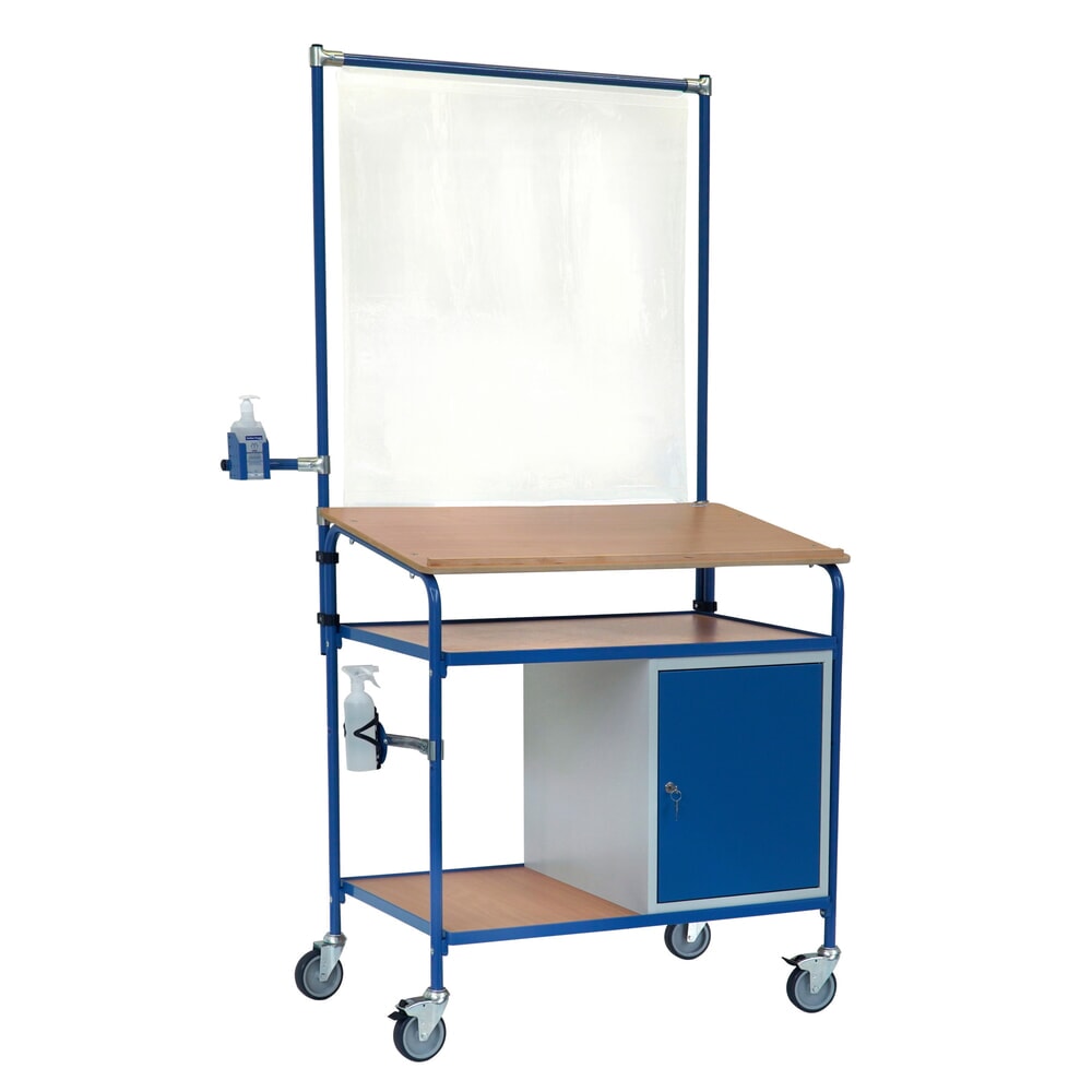 N° de l'image du produit 8 : Support de bouteille pour chariot fetra®, Ø 65 - 110 mm