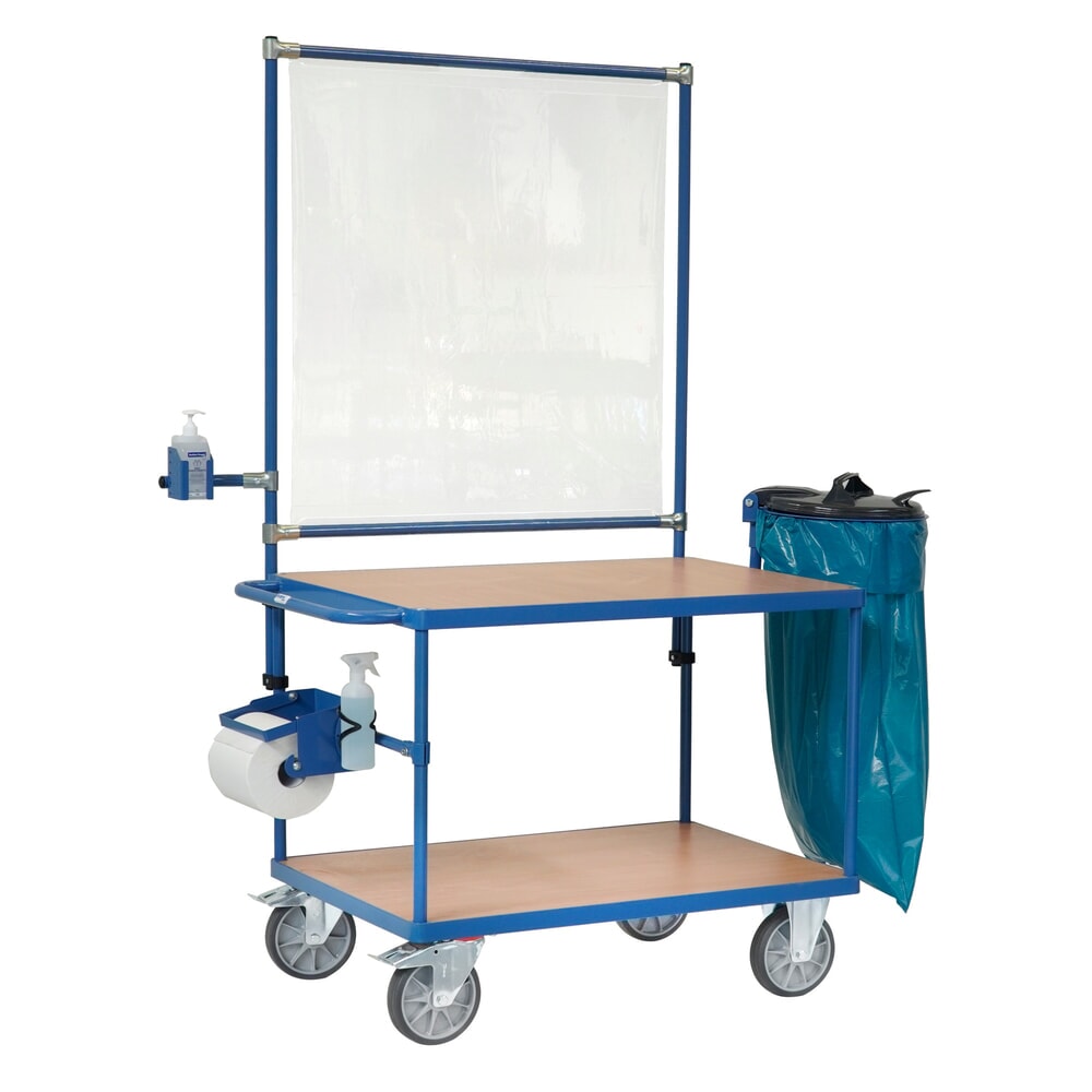 N° de l'image du produit 5 : Porte-rouleau de papier pour chariot d'atelier fetra®, largeur 240 mm
