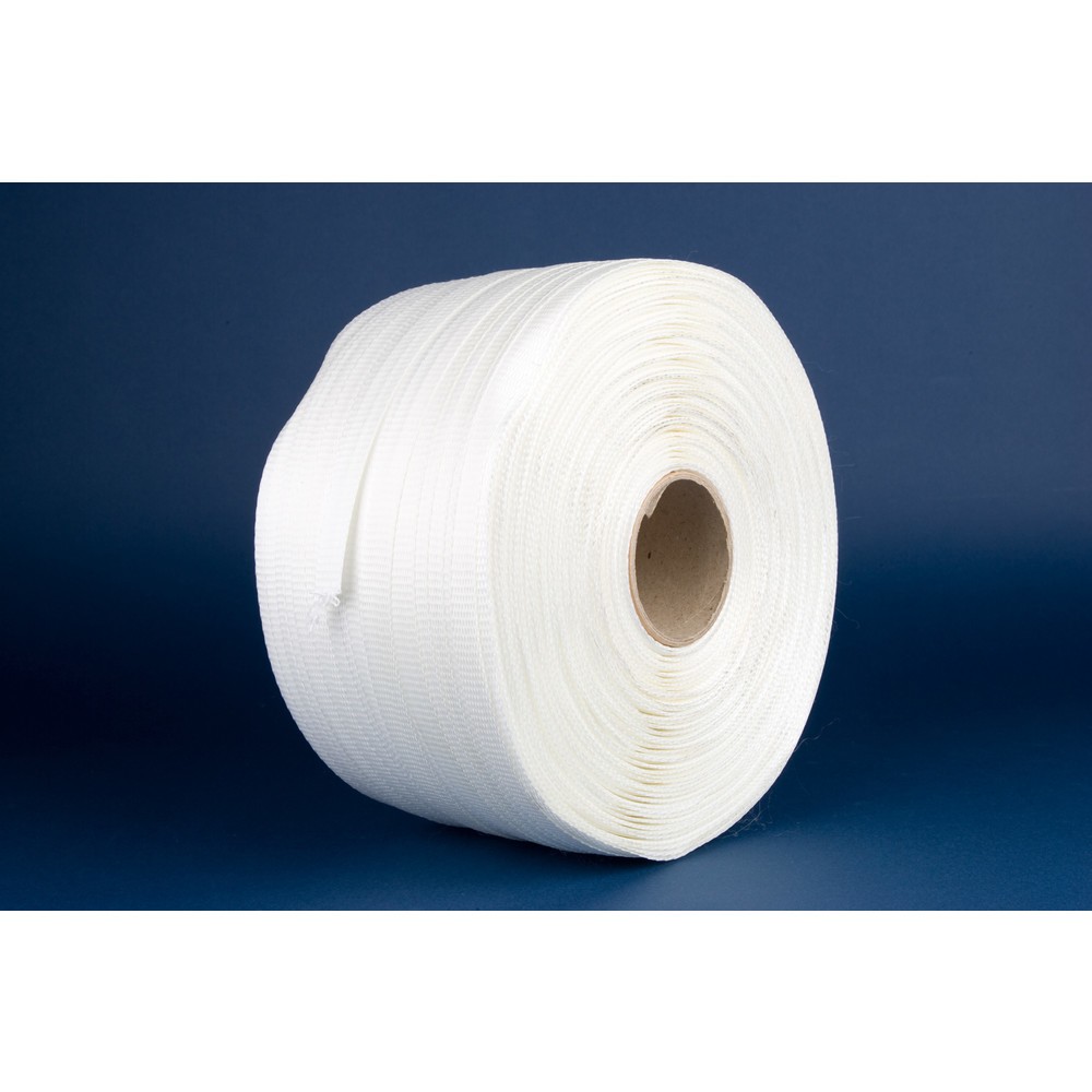 Illustration du produit: Feuillard de cerclage en polyester, tissé, largeur de bande 13 mm