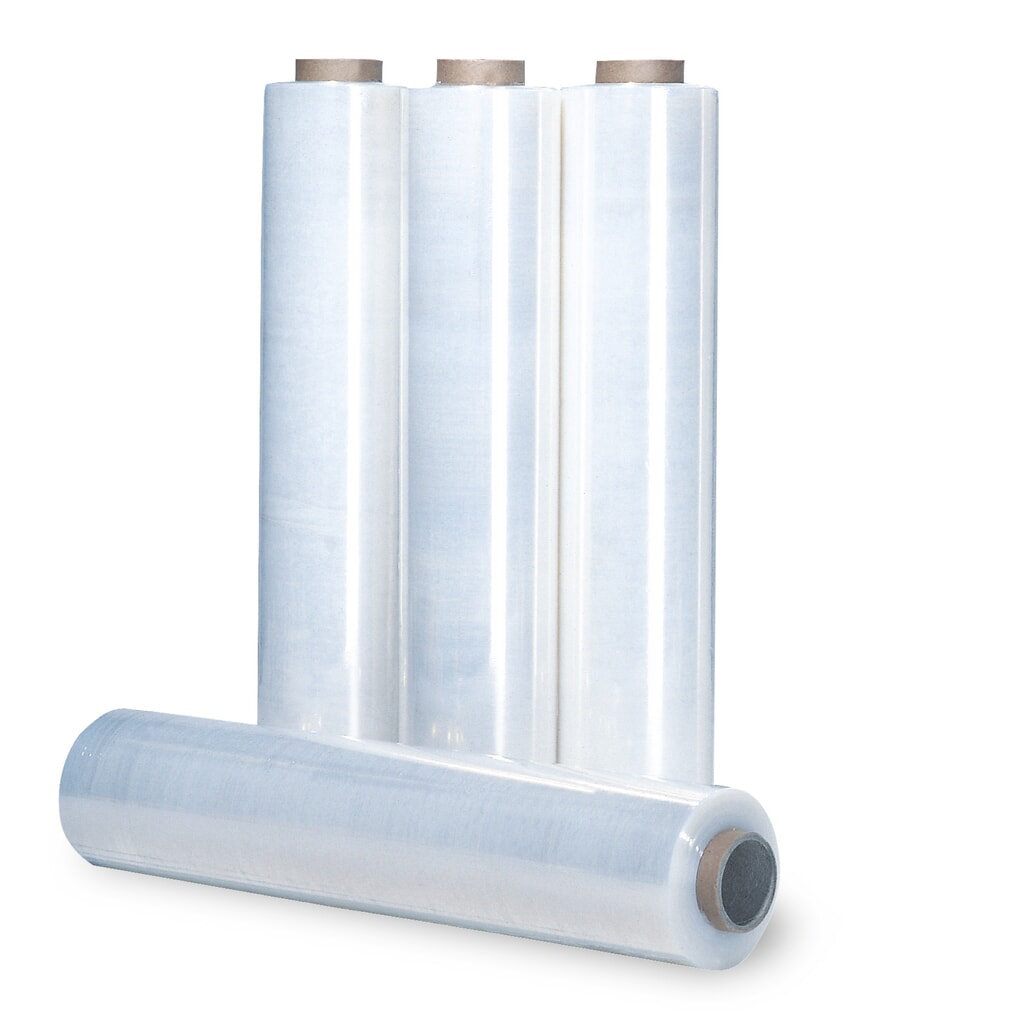 Illustration du produit: Film étirable à la main, 17 µ, lxL 500 mm x 300 m, transparent, 6 pcs/UV