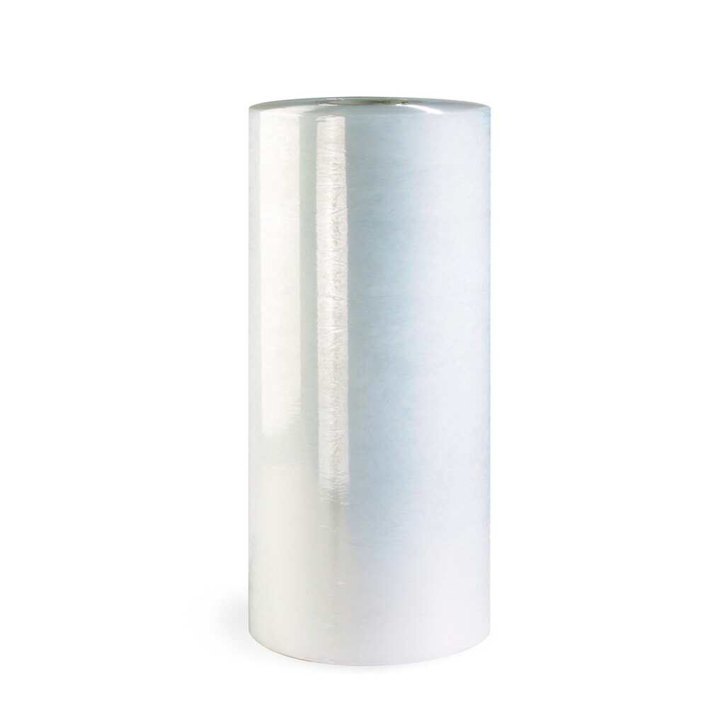 Film étirable pour machines en PE, étirement max. 250 %, 20 µm, transparent Illustration du produit: Film étirable pour machines en PE, étirement max. 250 %, 20 µm, transparent