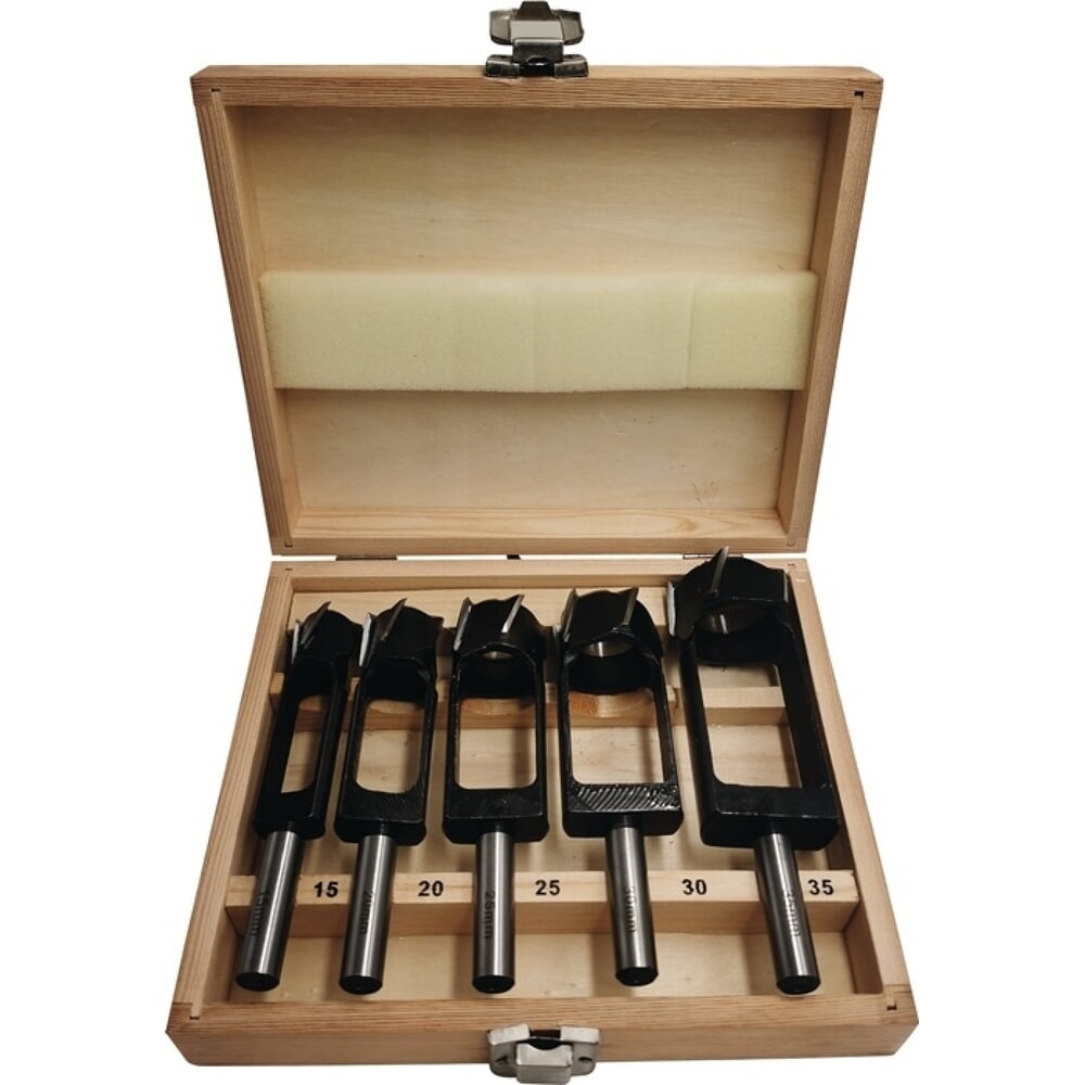Illustration du produit: FISCH-TOOLS Scheibenschneidersatz, 13 mm Schaft, 5-teilig