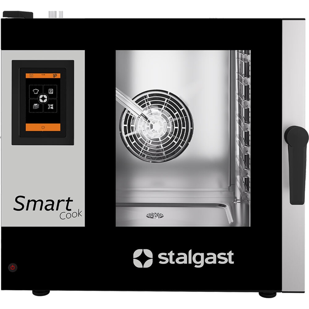 N° de l'image du produit 1 : Four mixte Stalgast SmartCook, écran tactile, 7x GN1/1