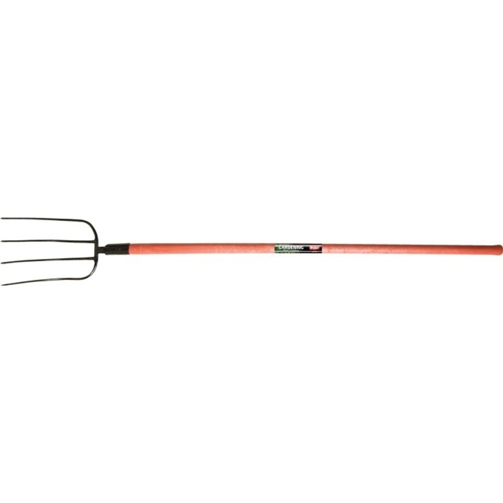 N° de l'image du produit 1 : Fourche à fumier longueur des dents 320 mm 4 dents manche en fibre de verre 3001