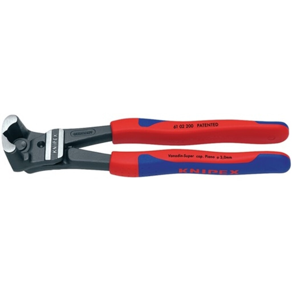 Illustration du produit: Coupe-boulon frontal longueur totale 200 mm tête polie gaine multicomposant KNIP