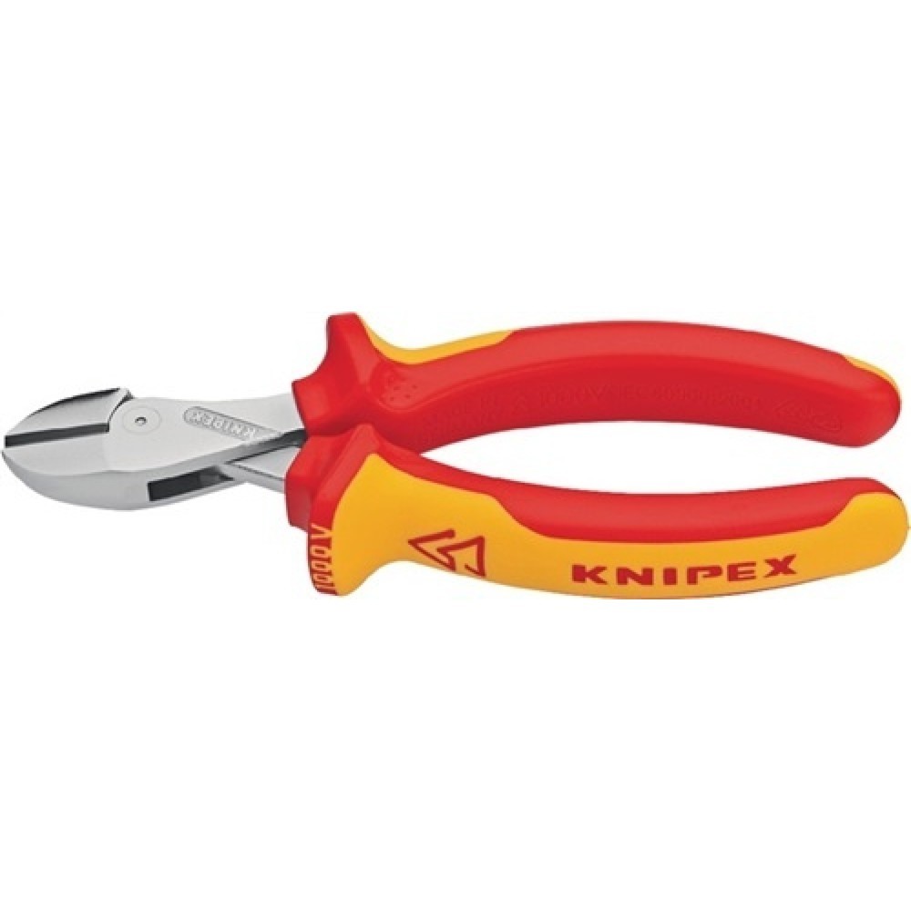 Illustration du produit: Pince coupantes diagonales compactes X-Cut® longueur 160 mm gaines multicomposan