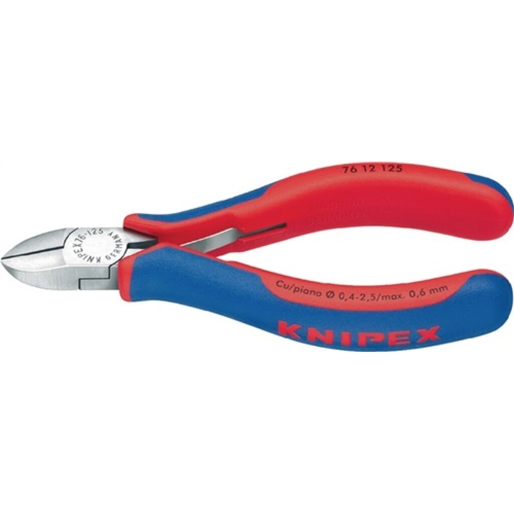 Pince coupante diagonale longueur 125 mm forme 1 facette oui tête polie gaines m Illustration du produit: Pince coupante diagonale longueur 125 mm forme 1 facette oui tête polie gaines m