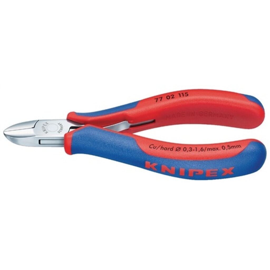 Fraises latérales électroniques KNIPEX DIN ISO 9654, manchon multi-composants